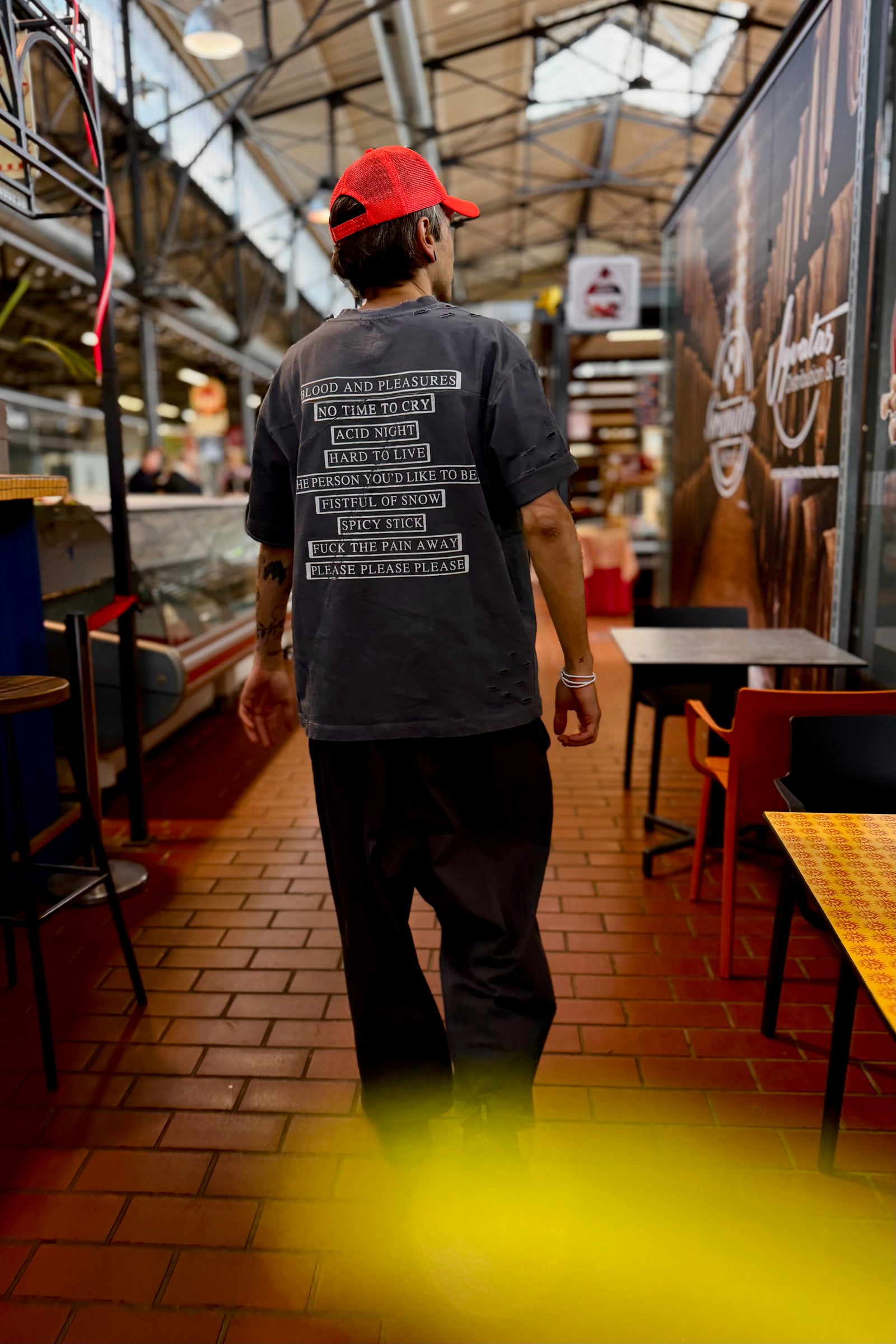 Statement Graphic Back Print Tee