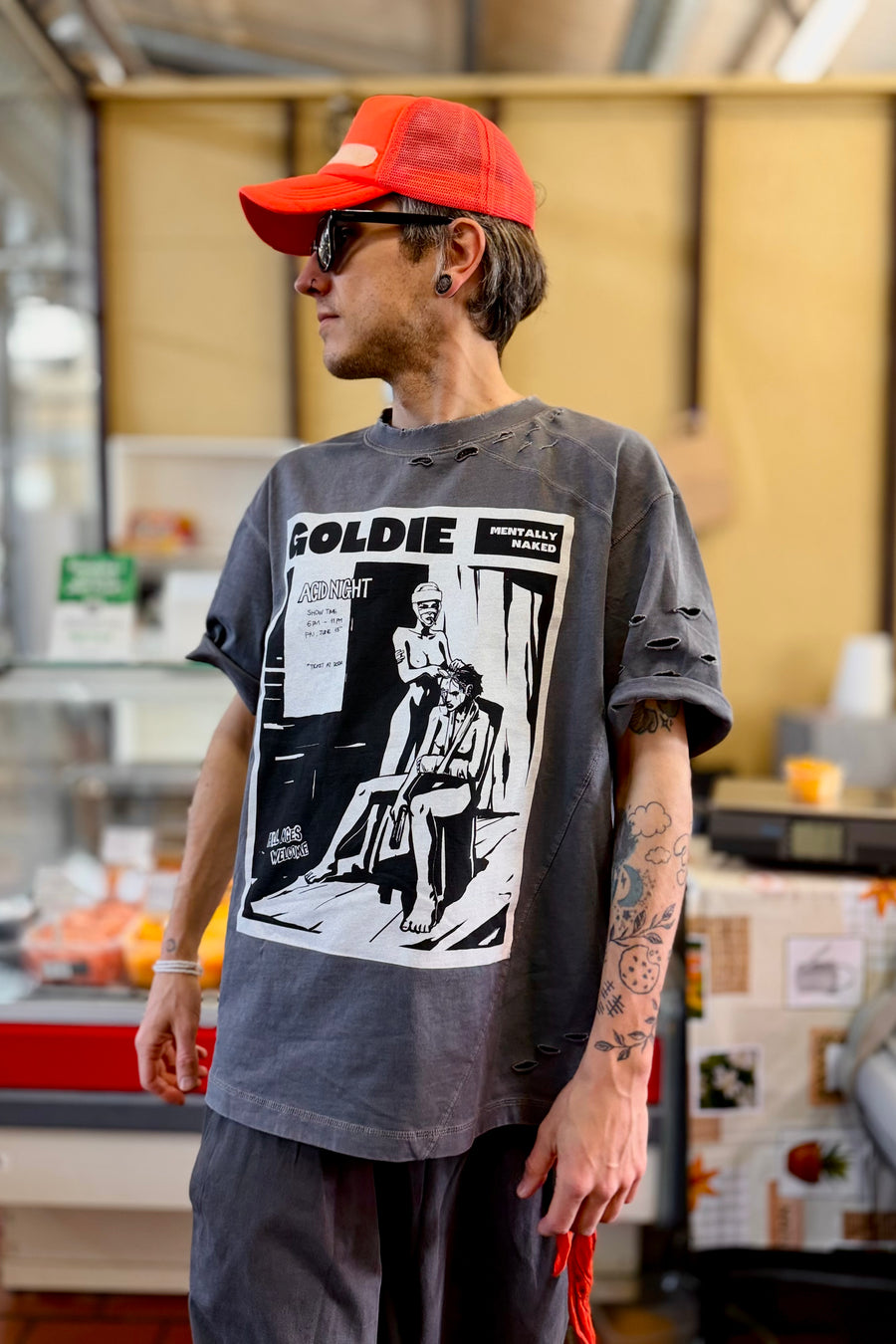 Statement Graphic Back Print Tee