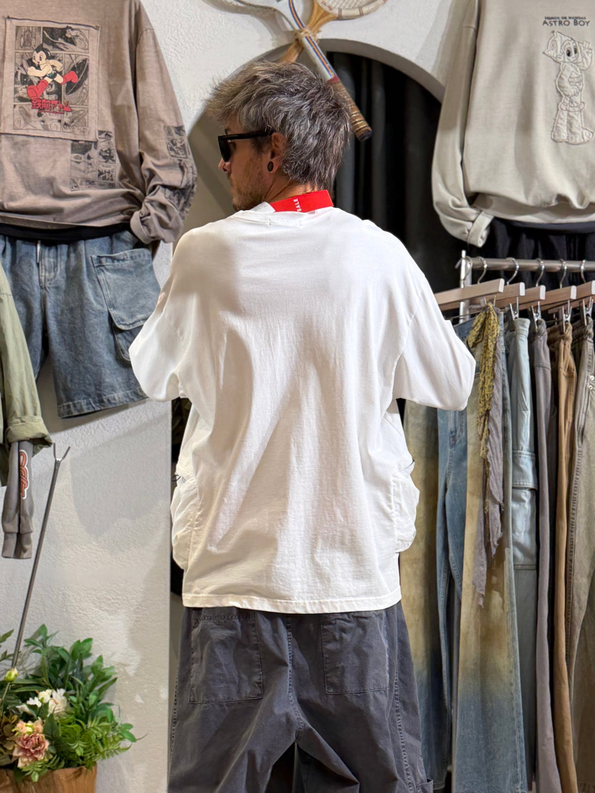 Utility Pocket Oversized T-Shirt