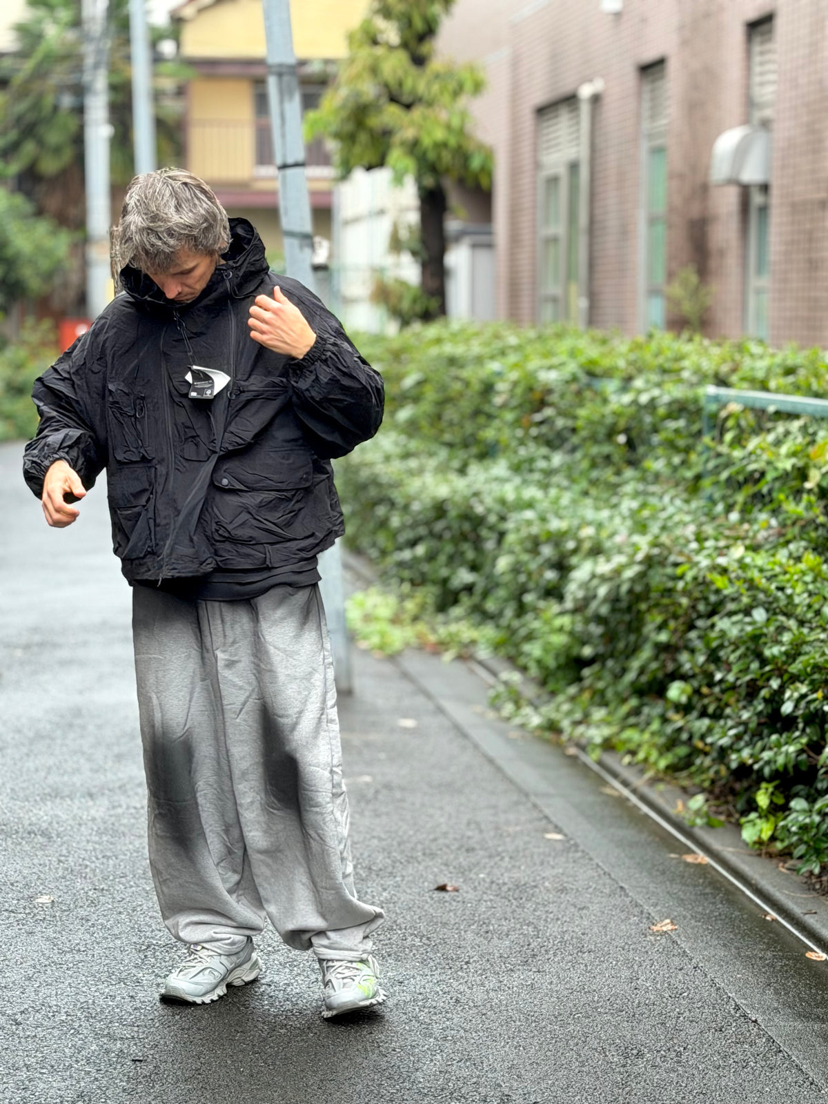Multi-Pocket Techwear Utility Jacket