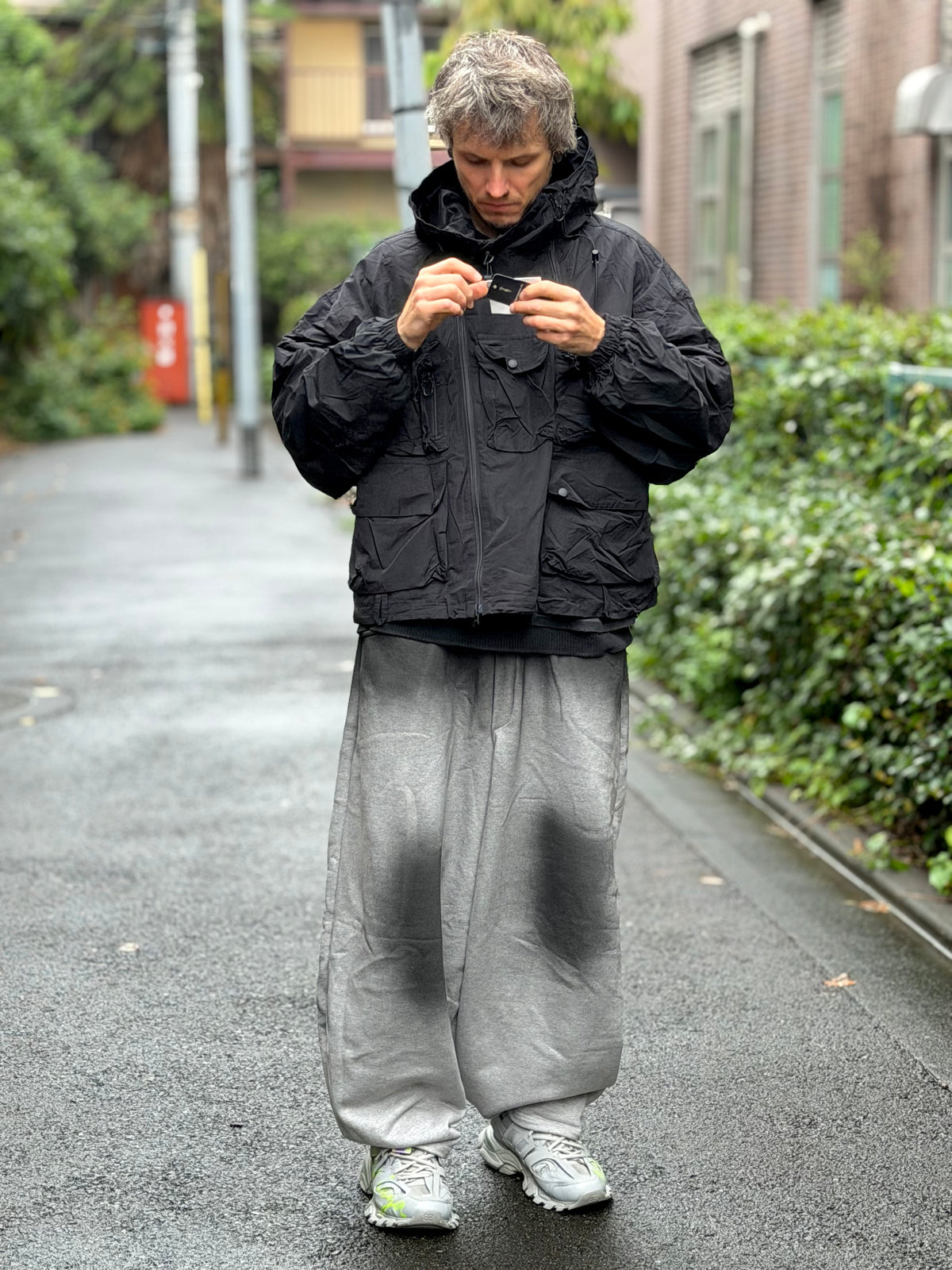 Multi-Pocket Techwear Utility Jacket