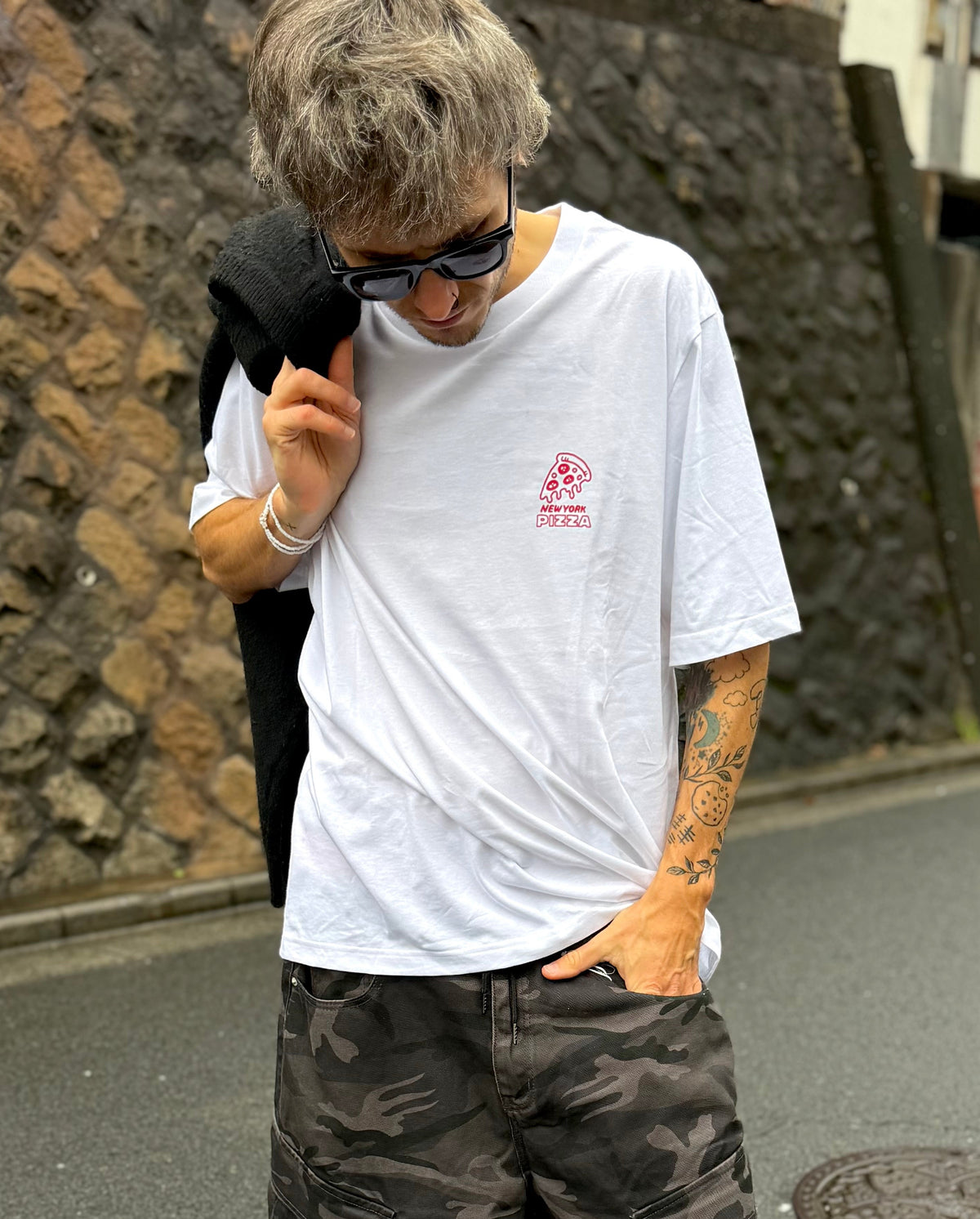 New York Pizza Graphic T-Shirt