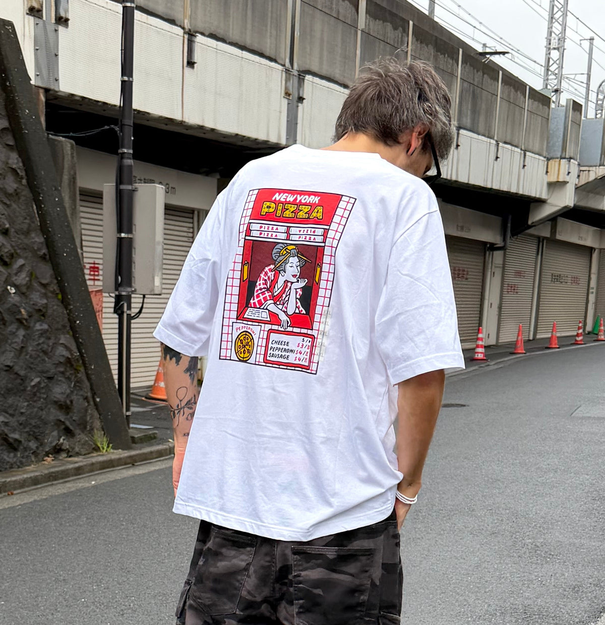 New York Pizza Graphic T-Shirt