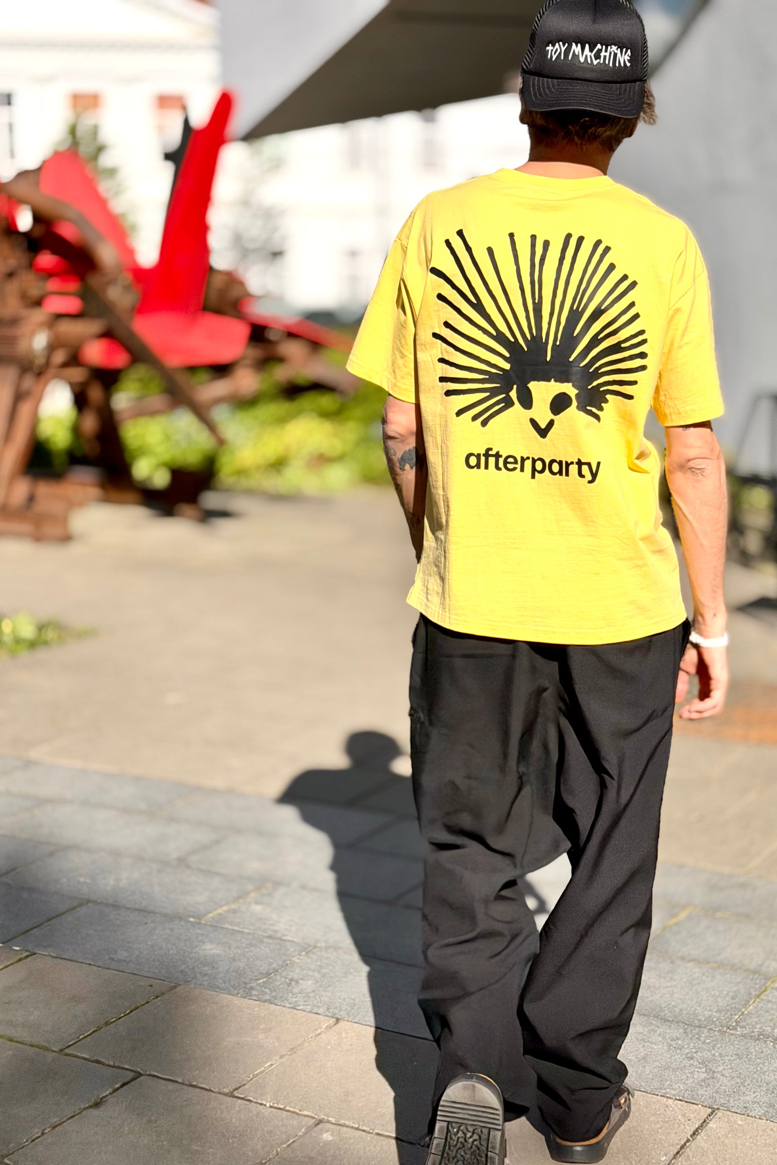 Pleated Wide-Leg Tapered Trousers