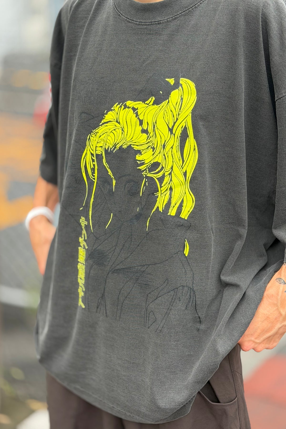 Anime Graphic Vintage T-Shirt