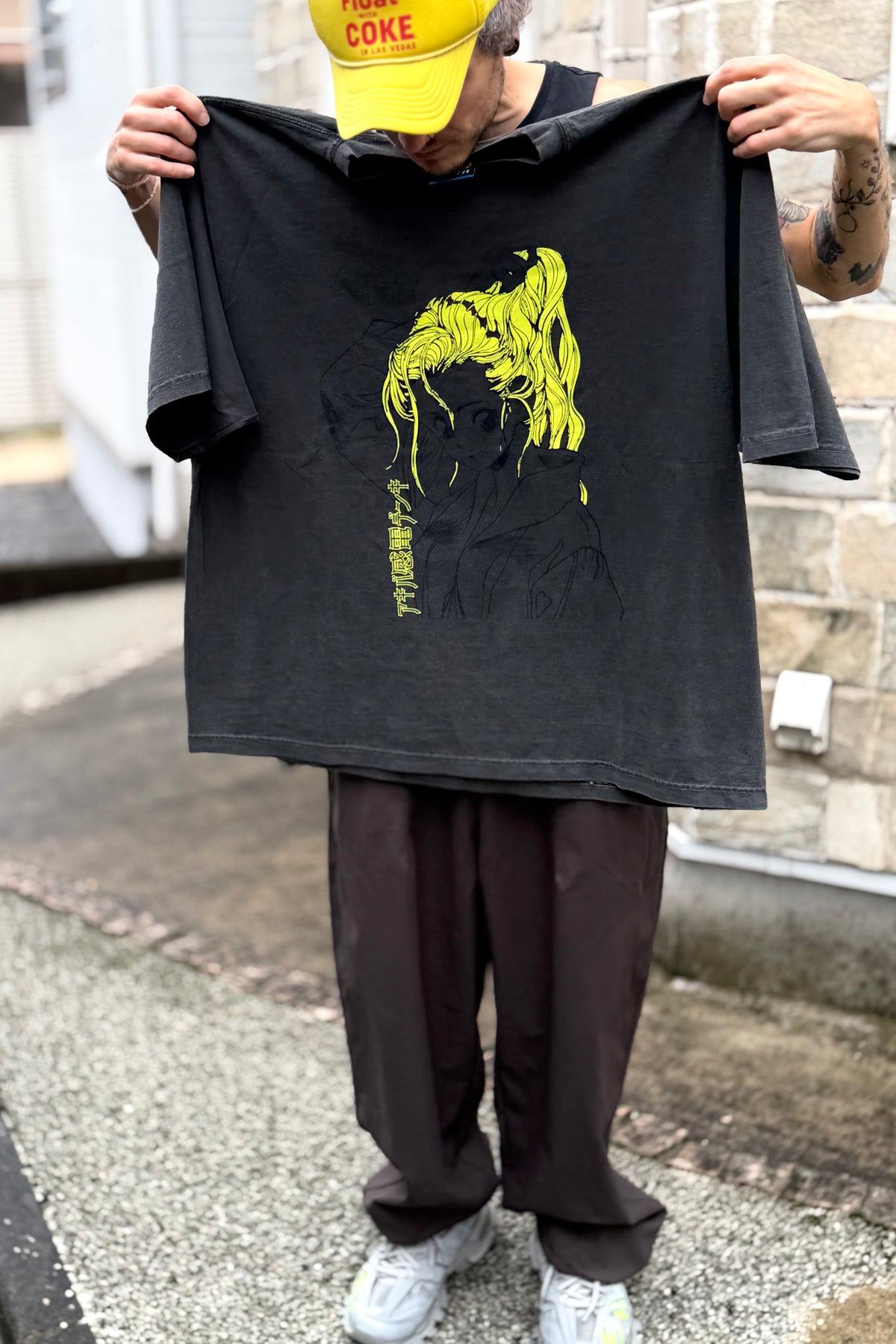 Anime Graphic Vintage T-Shirt