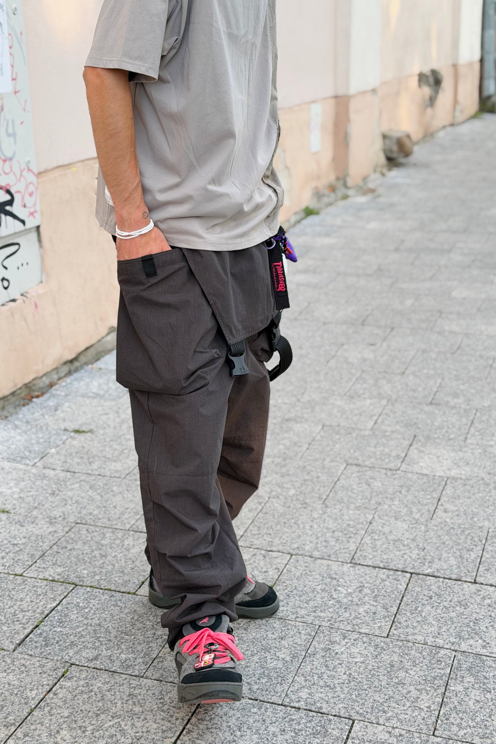 Paneled Technical Utility T-Shirt