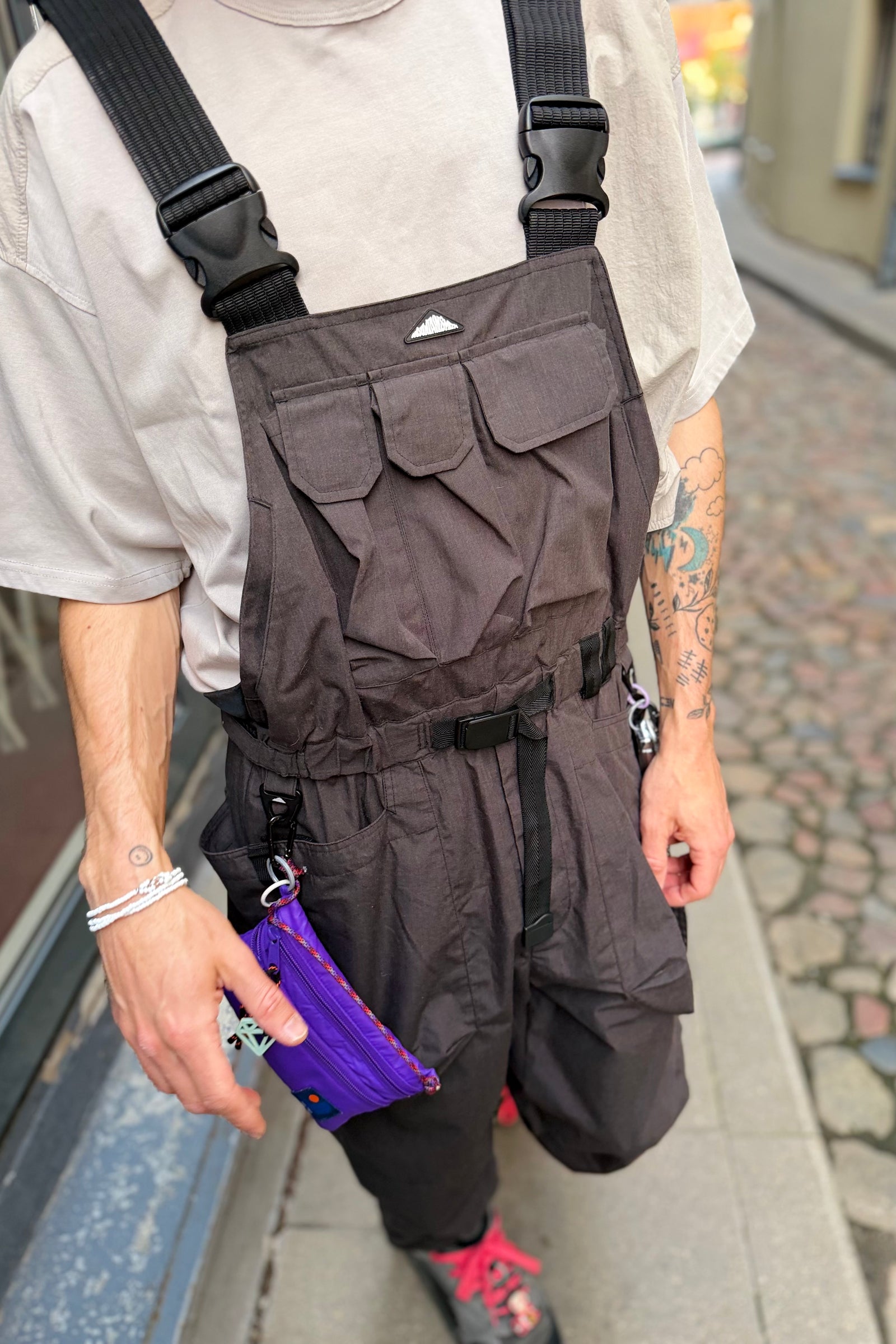 Paneled Technical Utility T-Shirt